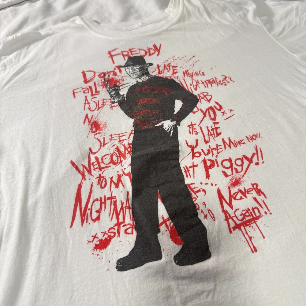 A Nightmare on Elm Street Freddy‎ Krueger Graphic Print Horror Movie XL